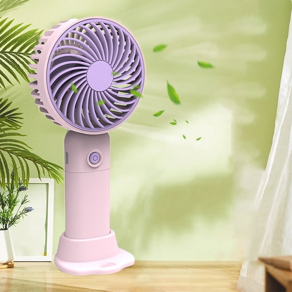 Inerposs Handheld Turbo Fan, USB Rechargeable Mini Fan, Portable Desktop Fan, Quiet Operation Fan, Ideal for Home and Outdoor Use