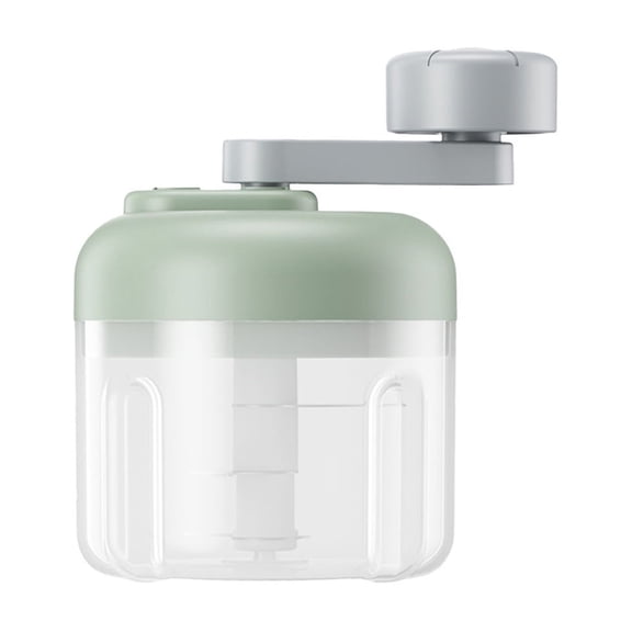 Inerposs Handheld Vegetable Chopper, Garlic Chopper, Meat Grinder, Food Processor, 250ml Capacity for Salsas, Salad, Pesto Cooking