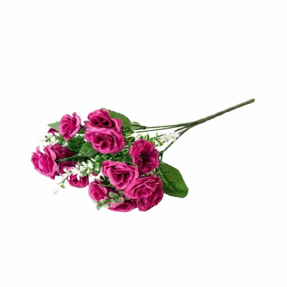 Inerposs High-end Artificial Flowers, Decorative Plastic Roses, Waterproof Faux Floral Arrangements, Long-lasting Home Decor, Indoor and Outdoor Display