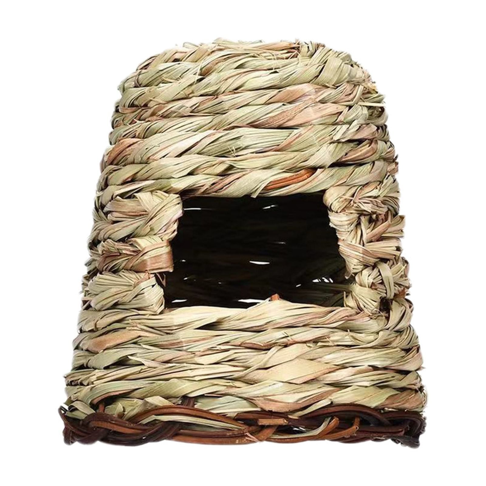 Inerposs Hummingbird House, Woven Straw Birdhouse, Garden Decoration ...