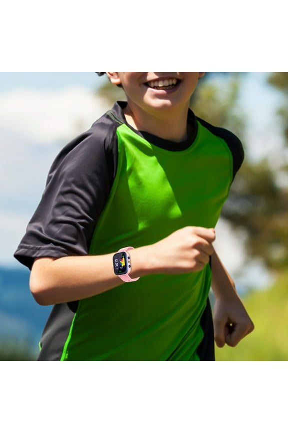 Kids Smart Watch for Ages 3-12 with Games, Video Camera, Music Player & More - Perfect Gift for Boys & Girls (Black, Pink)