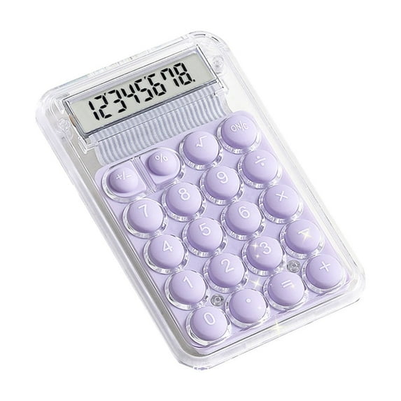 Inerposs Large Display Calculator, Portable Office Calculator, Multi-Function Desktop Calculator, Sensitive Button Calculator, Ideal for Home School Use