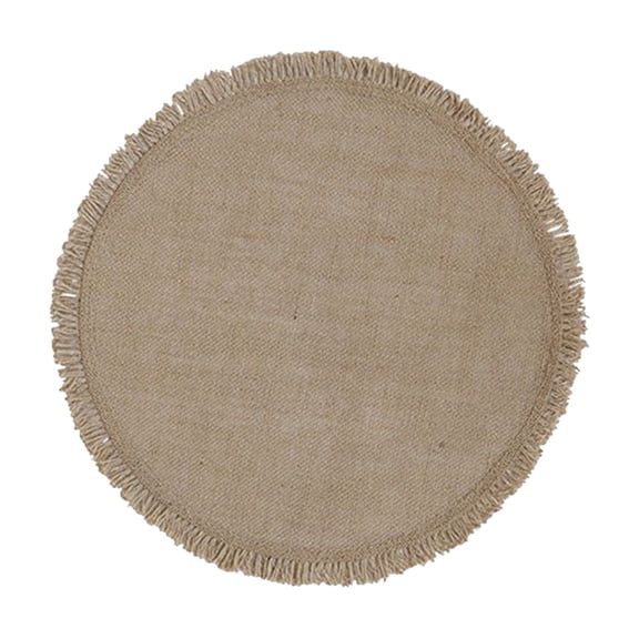 Inerposs Linen Weaving Lace Placemats, Insulating Pads for Dining, Stylish Table Decor, Versatile Kitchen Accessories, Easy to Clean and Maintain