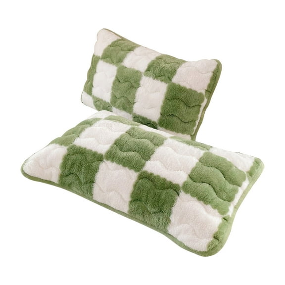 Inerposs Milk Velvet Pillowcase Set, Winter Warm Pillow Covers, Soft Fabric Pillowcases for Home Decor, Easy to Match Bedding Accessories, Cozy and Comfortable Pillowcases