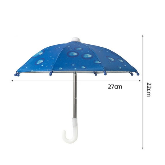 Inerposs Mini Portable Sunshade Umbrella, Art Deco Small Umbrella, Unique Design Travel Umbrella, Lightweight Multi-Purpose Umbrella for Everyday Use