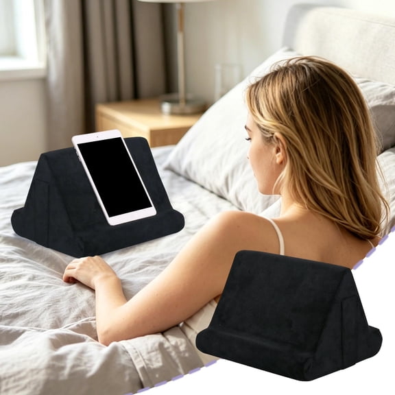 Inerposs Multi-Angle Reading Pillow, Tablet Stand Pillow, Portable Reading Support, Cozy Sofa and Bed Pillow for Comfortable Viewing Experiences