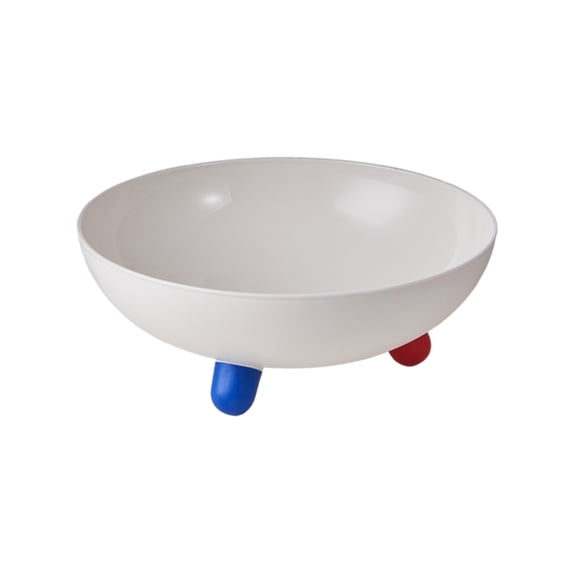 Inerposs Multi-Colour Easy High Fruit Tray, Large Capacity Snack Serving Bowl, Household Candy Platter for Living Room, Elegant Party Presentation, Versatile Kitchen Entertaining Tray