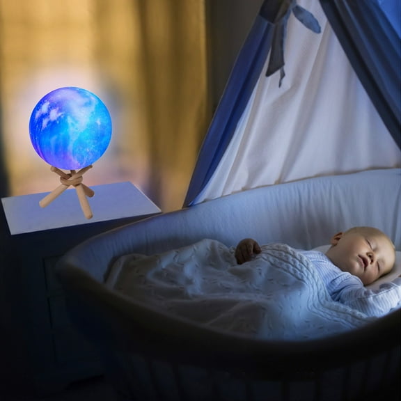 Inerposs Multicolor LED Hanging Night Light, 16 Color Remote Control Planet Decor, Decorative Lights for Bedroom, Birthday Gift for Teens and Young Adults