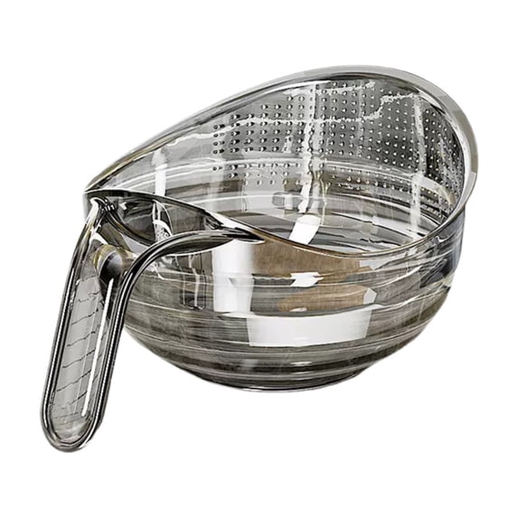 Inerposs Multifunctional Rice Strainer, Versatile Kitchen Basket, Durable PET Material, Fine Mesh Design, Efficient Washing and Draining Tool for Vegetables and Rice