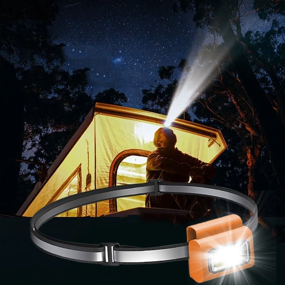 Inerposs Night Running Lights, Outdoor Camping Lights, USB Rechargeable COB Bead Work Light, Pet Night Safety Light, Versatile Clip-On LED Light for Night Fishing and Running