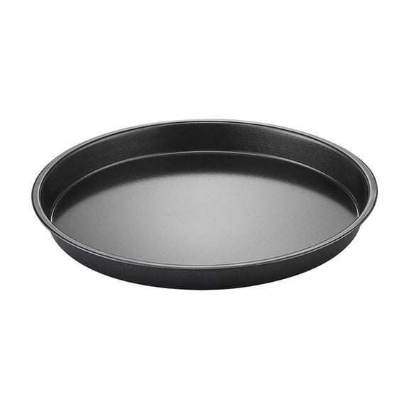 Inerposs Pizza Baking Tray, Carbon Steel Pizza Pan, Non-Stick Bakeware, Round Griddle for Kitchen, Oven Use, Home and Restaurant
