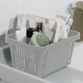 thumbnail image 1 of Inerposs Plastic Shopping Baskets, Foldable Handles, Large Storage Capacity, Market Grocery Baskets, Versatile Retail Baskets for Supermarkets, Convenience Stores, Home Organization, 1 of 6