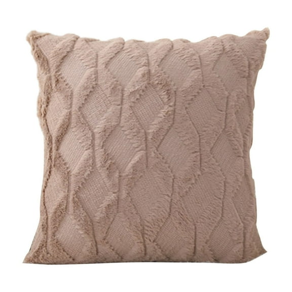 Inerposs Plush Throw Cushion Cover, Double-Sided Sofa Pillow Case, Luxurious Home Decor, Ideal Gift for Housewarmings and Special Events
