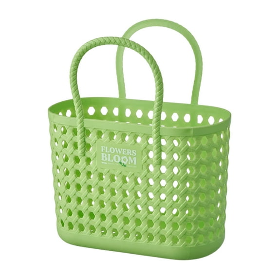 Inerposs Portable Bath Basket, Bathroom Storage Basket, Plastic Wash Basket, Flexible Storage Solution, Ideal for Home Use, Outdoor Activities