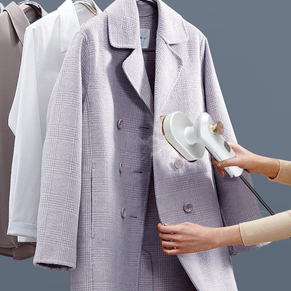 Inerposs Portable Mini Ironing Machine, Handheld Steam Iron, Foldable Travel Garment Steamer, Compact Iron for Home and Travel, Perfect for Silk Cotton and Linen Fabrics