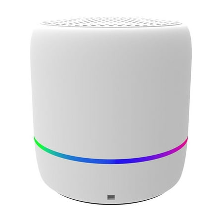 Inerposs Portable Wireless Bluetooth Speaker, High-Definition Sound Quality, Built-in Microphone for Hands-Free Calling, Colorful Ambient Lights, Ideal for Home and Outdoor Use