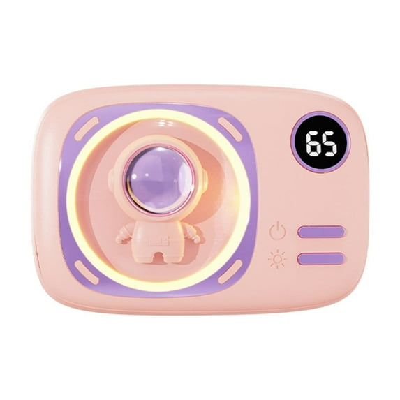 Inerposs Rechargeable Hand Warmer, Portable Phone Charger, LED Display Temperature Control, Adjustable Heat Settings for Outdoor Activities, Perfect for Camping and Hiking