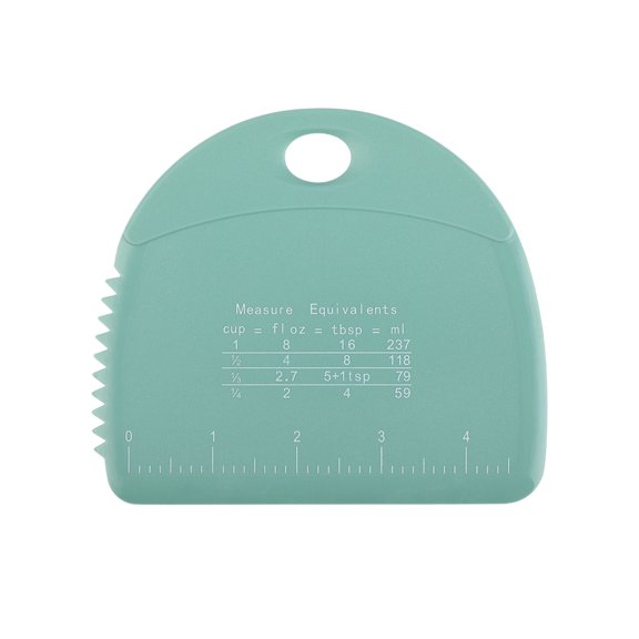 Inerposs Silicone Dough Cutter, Food Grade Kneading Scraper, No Stick Baking Utensil, High Temperature Resistant Kitchen Tool, Ergonomic Grip Scraper