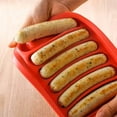thumbnail image 1 of Inerposs Silicone Sausage Mould, Homemade Sausage Maker, Steaming Sausage Tool, Non-Stick Baking Tray, Easy Release Food Mould for Adults, 1 of 6