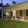 thumbnail image 1 of Inerposs Solar Garden Lights, LED Peony Flower Stake Lights, Waterproof Outdoor Decorative Lighting, Garden and Patio Decor, Energy Efficient Night Lighting, 1 of 6