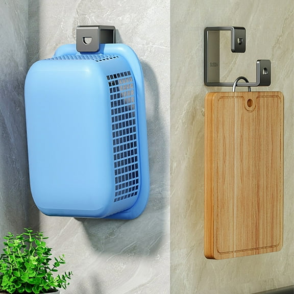 Inerposs Stainless Steel Hooks, Wall Mounted Organizer, Bathroom Hanging Shelf, Heavy Load Capacity, Easy Installation for Home Use