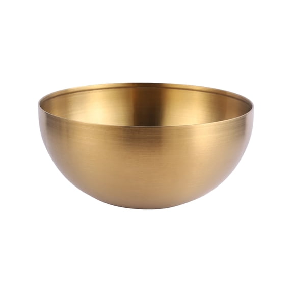 Inerposs Stainless Steel Mixing Bowl, Metal Bowl for Mixing, Large Stainless Steel Bowl, Versatile Kitchen Bowl, Ideal for Salad and Serving