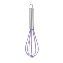 Inerposs Stainless Steel Whisk, Manual Egg Beater, Handheld Cream Mixer, Baking Tool for Sauces and Desserts, Easy to Clean Kitchen Utensil