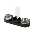 thumbnail image 1 of Inerposs Two-in-One Pet Bowl, Drinking Water and Food Bowl for Dogs and Cats, Inclined Design with Non-Slip Base, Removable and Easy to Clean, Suitable for Feeding and Hydration Needs, 1 of 5