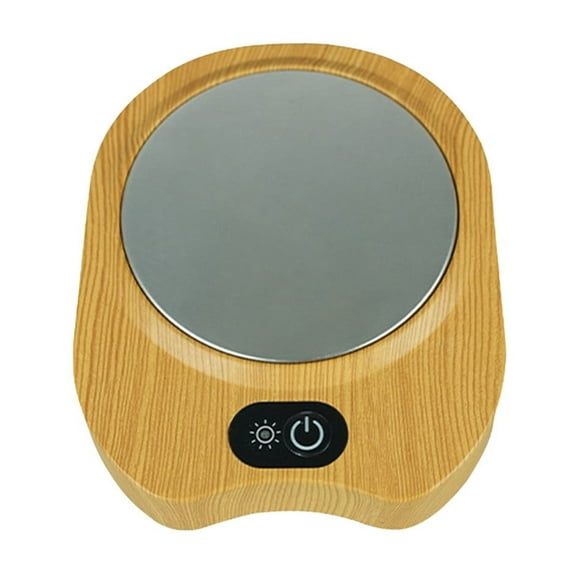 Inerposs USB Heating Cup Mat, Automatic Intelligent Insulation Heater, Constant Temperature Drink Warmer, Non-Slip Design for Coffee Tea, Efficient Heating Performance for Home Office