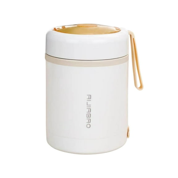 Inerposs USB Heating Lunch Box, 304 Stainless Steel Insulated Food Container, Portable Large Capacity Lunch Bag for Office Workers, Outdoor Picnic Meals