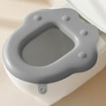 thumbnail image 1 of Inerposs Universal Waterproof EVA Toilet Seat Cover - Soft, Comfortable, Easy to Clean, Durable & Hygienic Toilet Mat, 1 of 6