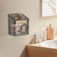 thumbnail image 1 of Inerposs Wall Mounted Shower Rack, Bathroom Shelf Organizer, Transparent Plastic Storage, Adhesive Hanging Box, Suitable for Toiletries and Cosmetics, 1 of 6