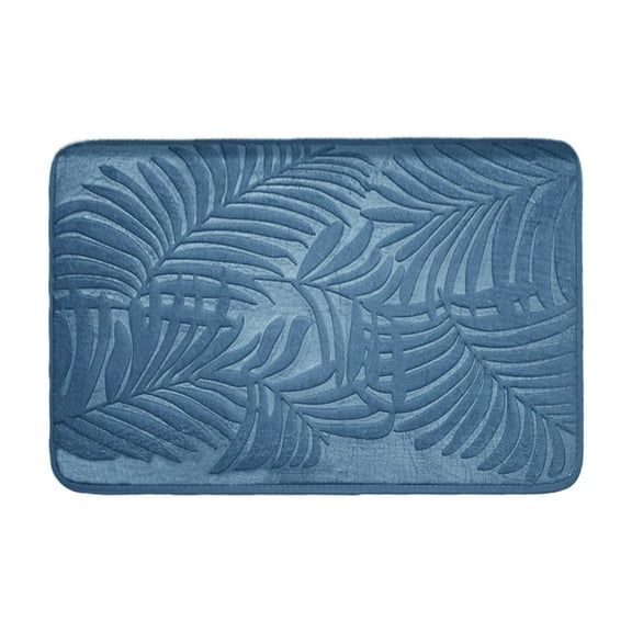 Inerposs Water Absorbent Bath Mat, Non-Slip Floor Rug, Quick Dry Shower Room Mat, Modern Bathroom Entrance Decor, Soft Polyester Carpet for Home Use