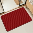 thumbnail image 1 of Inerposs Water Absorbing Door Mat, Fast Drying Floor Mat, Non-Slip Bathroom Mat, Dirt Counteractive Door Mat, Striped Diatom Mud Mat for Home Use, 1 of 6