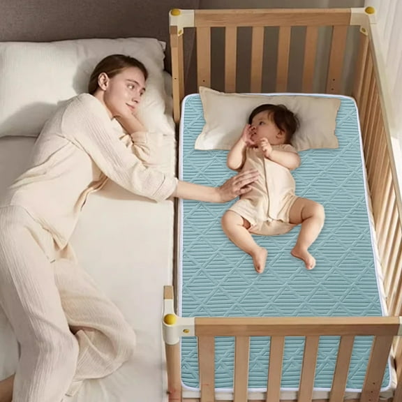 Inerposs Waterproof Bed Pad, Washable Incontinence Protection, Large Nursing Pad, Absorbent Mattress Protector for Elderly Care and Menstrual Needs