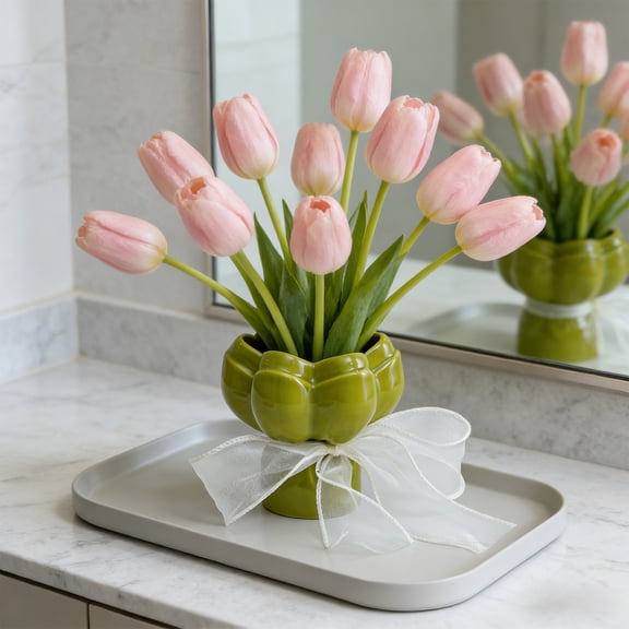 Inerposs Whimsical Ceramic Decorative Vases, Elegant Home Decor Vase, Versatile Gift for Weddings, Stylish Table Centerpiece, Unique Floral Display Decorative Piece