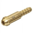 thumbnail image 1 of Inert Arc Nipples, 200 Psig, Brass, 2 7/32 In, 1/8 In Hose Id | Bundle of 5 Each, 1 of 1