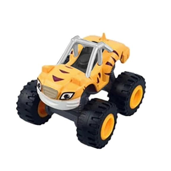 Inertia Powered Monster Trucks, Russian Classic Styled Push and Go Car Toys, Durable ABS Plastic Off-Road Vehicle Gift for Kids Ages 3+