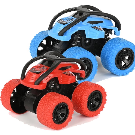 Inertia four-wheel drive off-road vehicle somersault resistance fall back force car stunt sports car children's toys wholesale