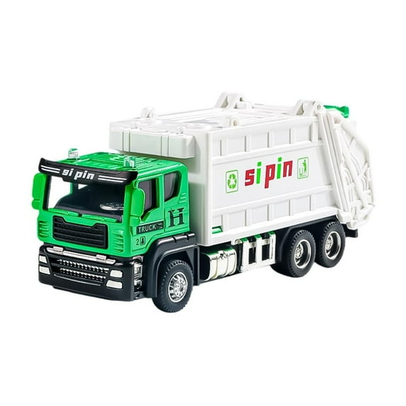 Inertial Alloy Construction Vehicle Toy – Mini Excavator, Crane, Bulldozer, Cement Tanker Truck for Boys Age 3-6 – Durable Die-Cast Car for Kids, Gift Ready