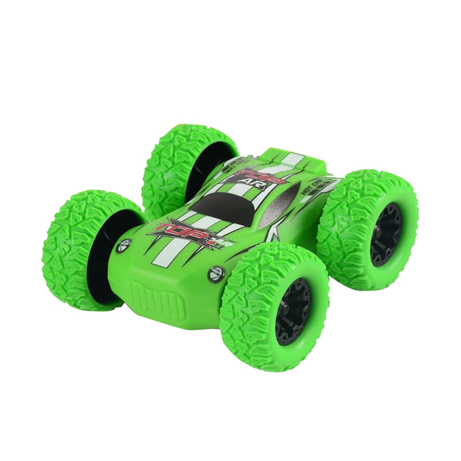 Inertial DoubleSided FourWheel Drive Dump Truck Toy Stunt Flip Off