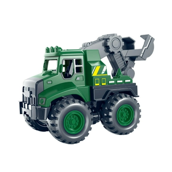 Inertial Sanitation Garbage Truck Toy for Boys – Realistic Simulation Mini Construction Vehicle with Moving Joints – Plastic Street Cleaning Toy Car for Kids Gift