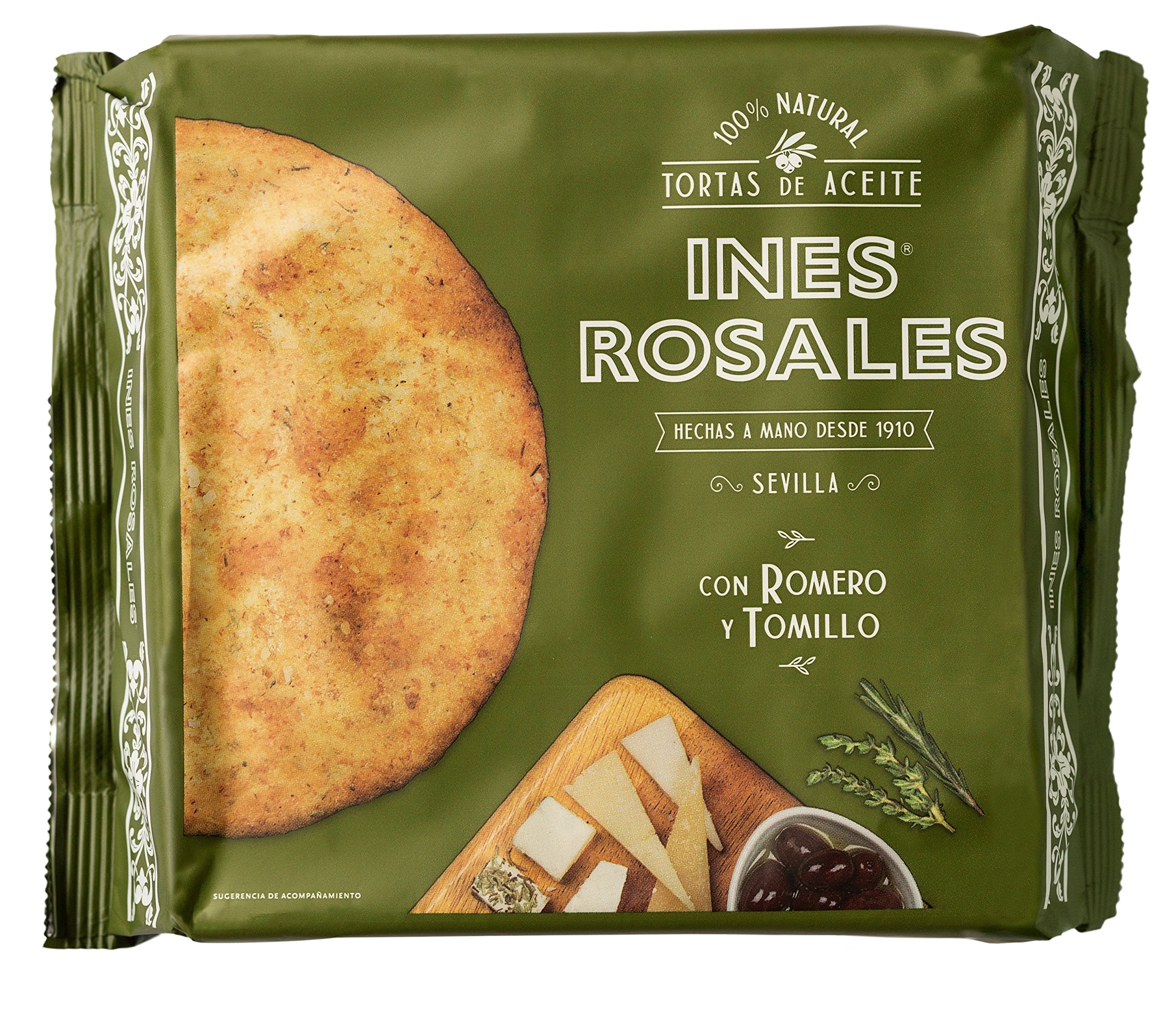 Ines Rosales Tortas, Savory DPF11Olive Oil, Rosemary and Thyme