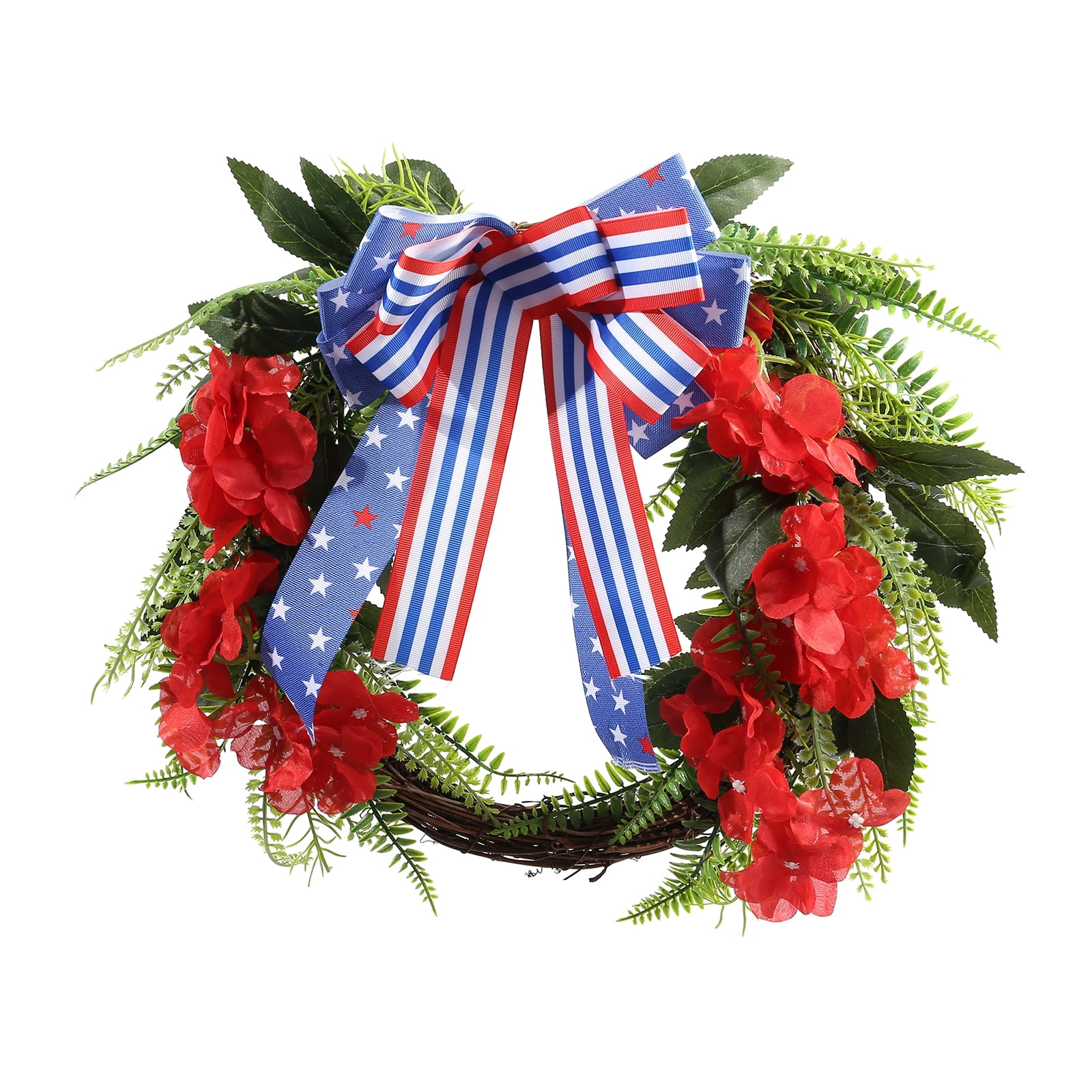 Inevnen 4th of July Patriotic Wreaths for Front Door, Handcrafted ...