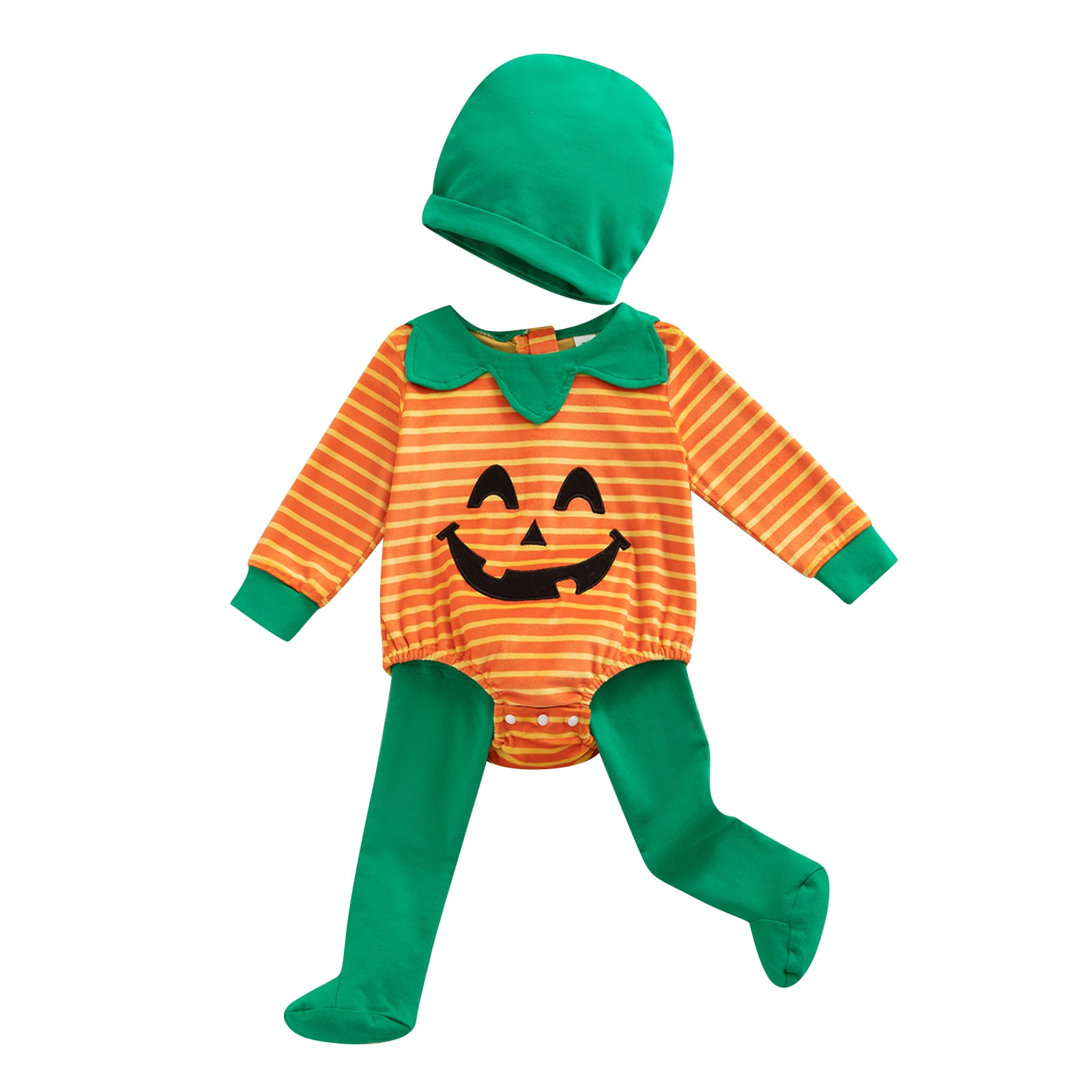 Inevnen Baby Boy Girl Halloween Christmas Costume Flannel Romper Animal ...