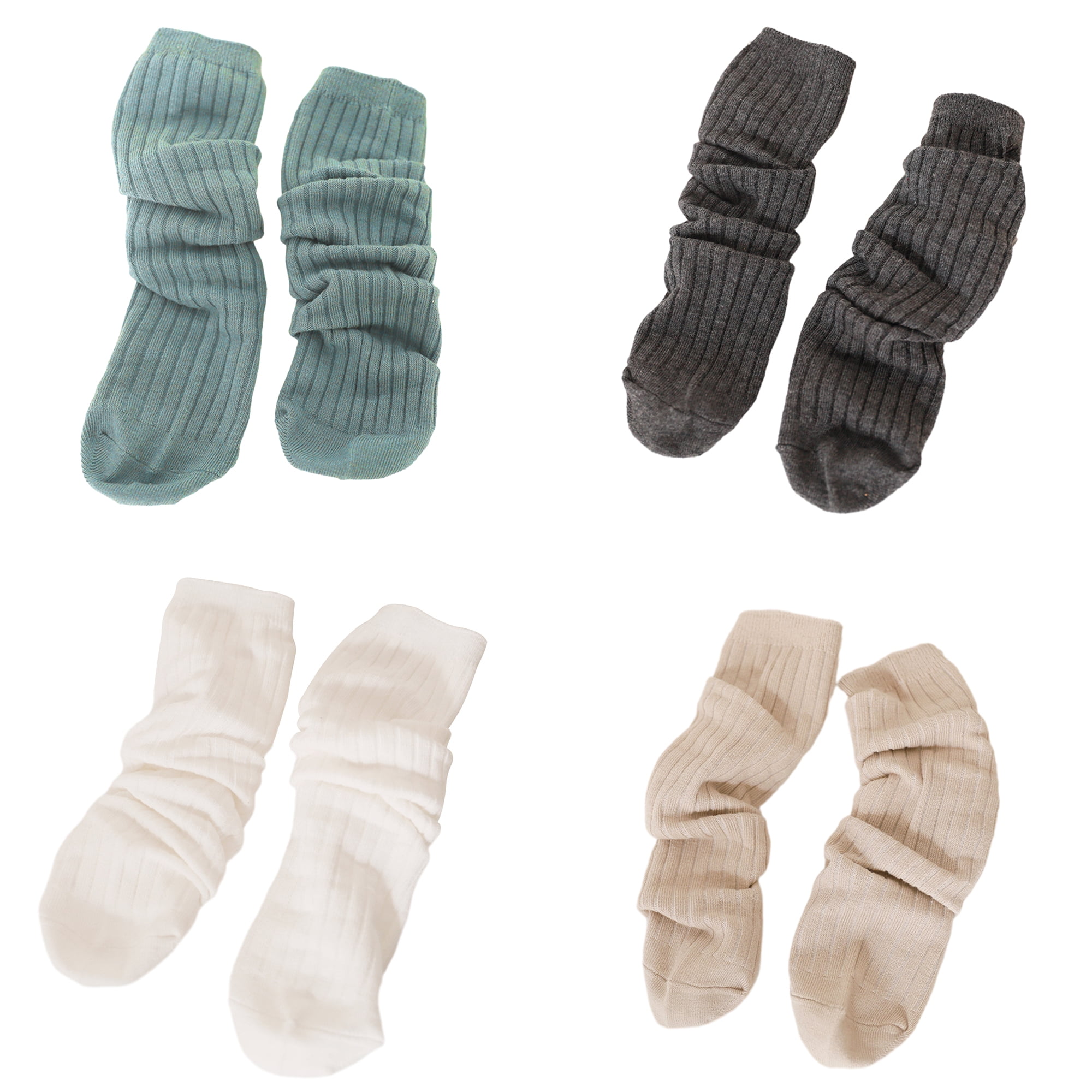 Inevnen Baby Knee High Socks Girls Tube Long Socks Boys Newborn Infants