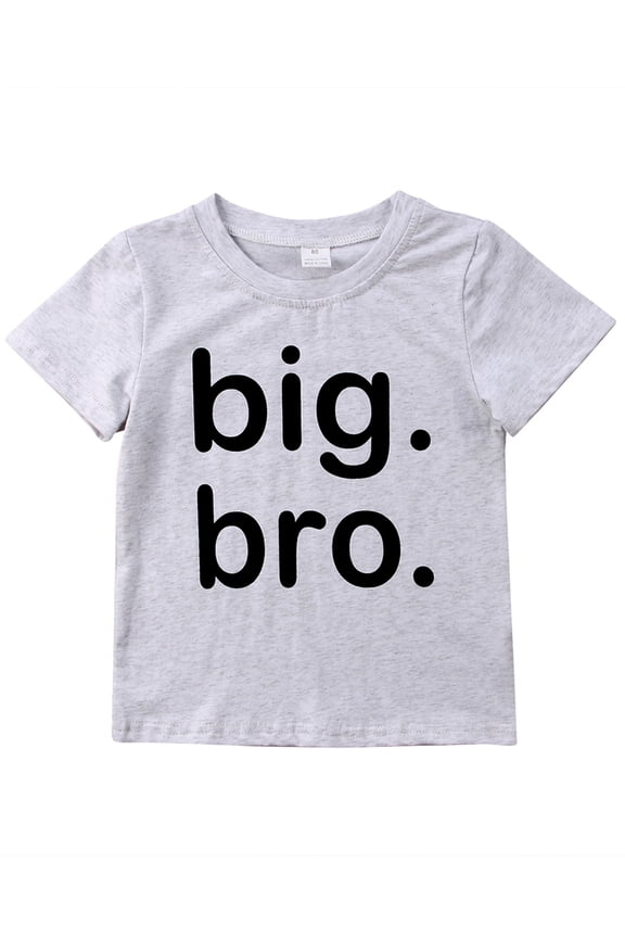 Big Bro t Shirt Big Brother Announcement Shirt for Toddler Baby Boys