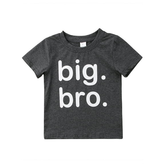 Inevnen Big Bro t Shirt Big Brother Announcement Shirt for Toddler Baby Boys