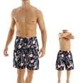 thumbnail image 1 of Inevnen Family Matching Swimsuit Father and Son Floral Print Beachwear Swimwear Sets Daddy and Me Swimming Trunks Pants, 1 of 8