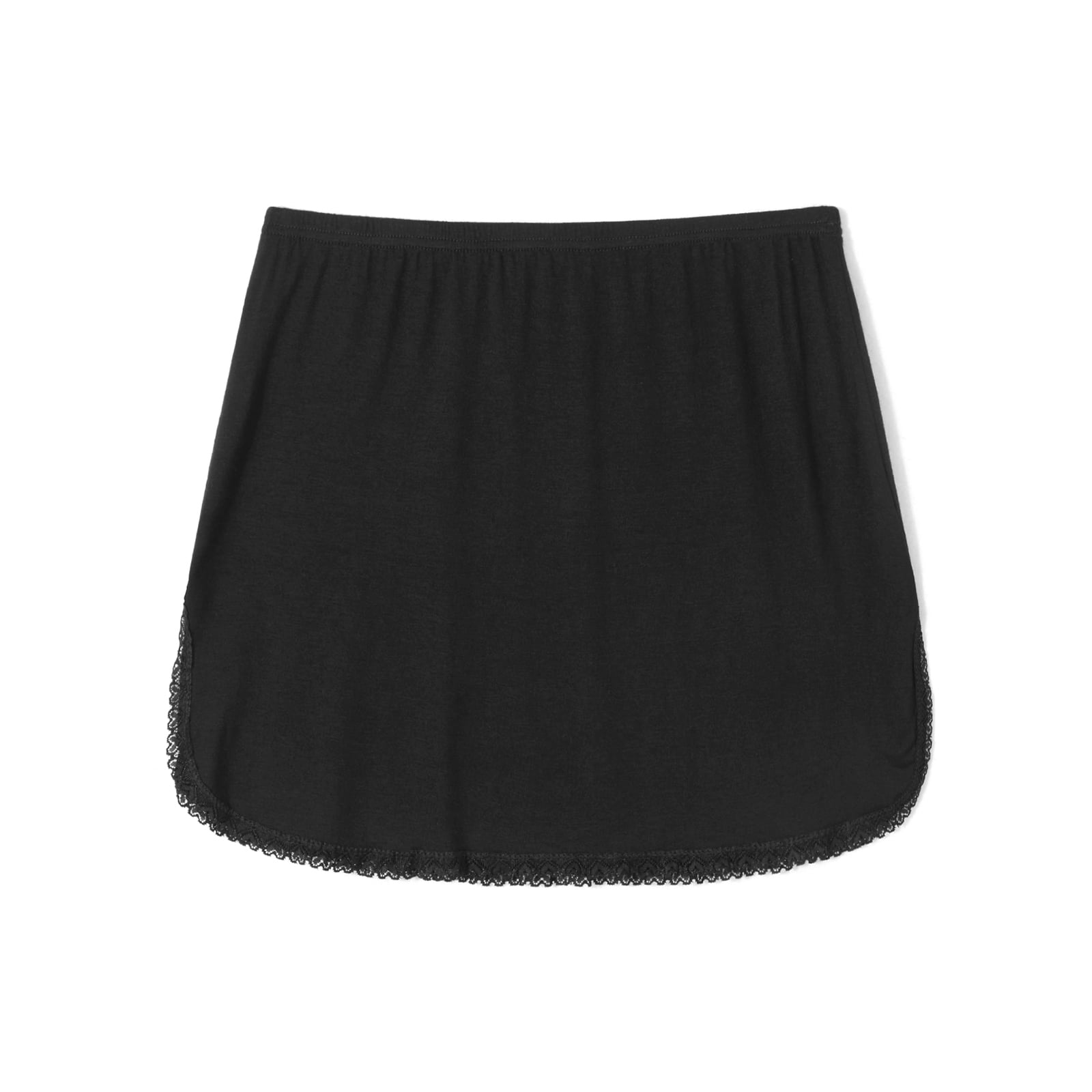 Inevnen Half Slips for Under Dresses Side Slit Women Modal Half Slip